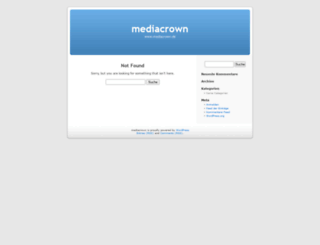 mediacrown.de screenshot