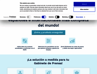 mediaddress.es screenshot