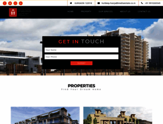 mediaestate.co.in screenshot