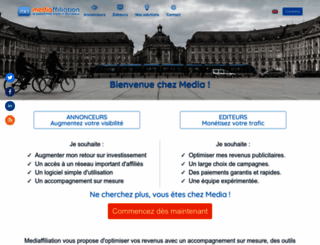 mediaffiliation.fr screenshot