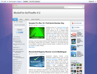 mediafire-software4u.blogspot.com screenshot