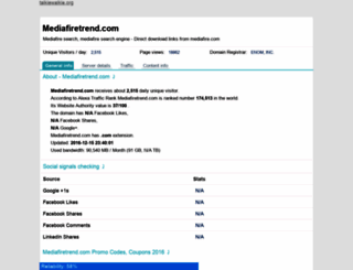 mediafiretrend.com.talkiewalkie.org screenshot