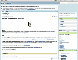 mediagate.pbwiki.com screenshot