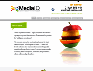mediaiq.co.uk screenshot