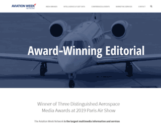 mediakit.aviationweek.com screenshot