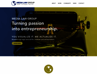 medialawgroup.net screenshot