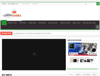 medialeaks.pk screenshot