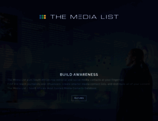 medialist.co.za screenshot