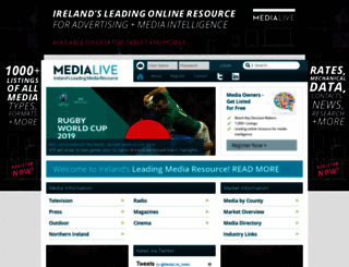 medialive.ie screenshot