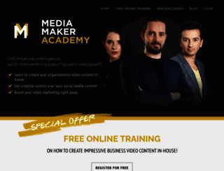 mediamakeracademy.com screenshot