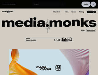 mediamonks.com screenshot