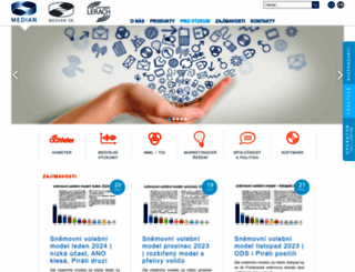 median.cz screenshot