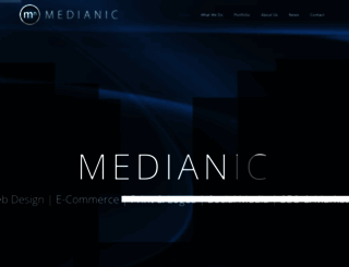 medianic.co.uk screenshot