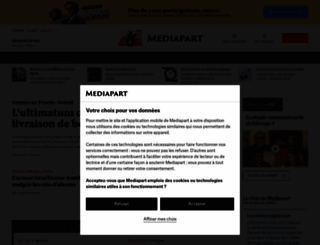 mediapart.fr screenshot