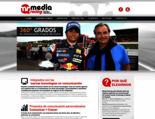 mediaracing.es screenshot