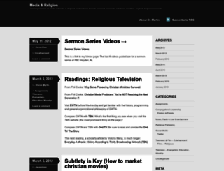 mediareligion.wordpress.com screenshot