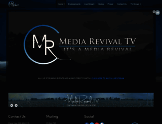 mediarevivaltv.com screenshot