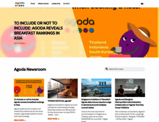 mediaroom.agoda.com screenshot