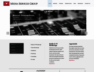 mediaservicesgroup.com screenshot