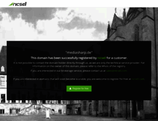 mediasharp.de screenshot
