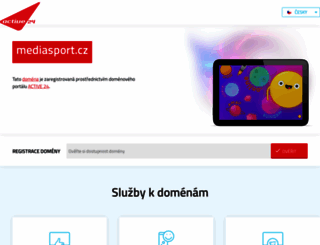 mediasport.cz screenshot