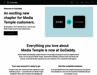 mediatemple.net screenshot