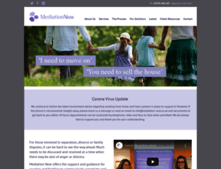 mediation-now.co.uk screenshot