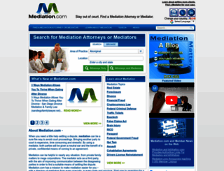 mediation.com screenshot