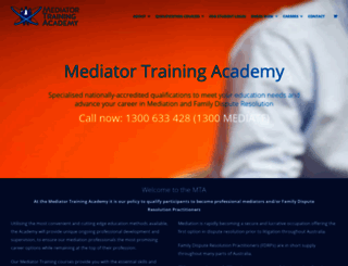 mediator.academy screenshot