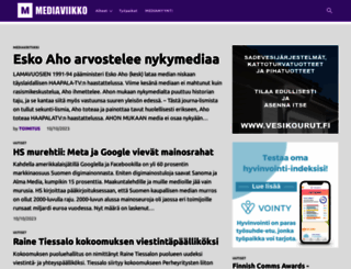 mediaviikko.fi screenshot