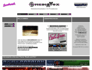 mediavox.de screenshot