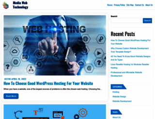 mediawebtechnology.com screenshot