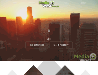 mediawestrealty.com screenshot