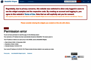 mediawikiwidgets.org screenshot