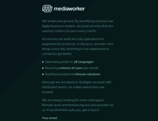 mediaworker.com screenshot