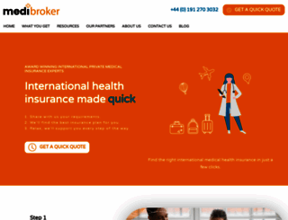medibroker.com screenshot