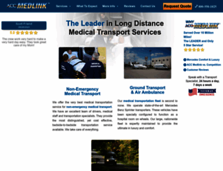 medic-trans.com screenshot