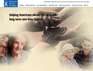 medicaidplanningassistance.org screenshot