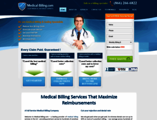 medical-billing.com screenshot