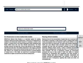 medical-data-models.org screenshot