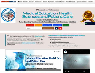 medical-education.healthconferences.org screenshot