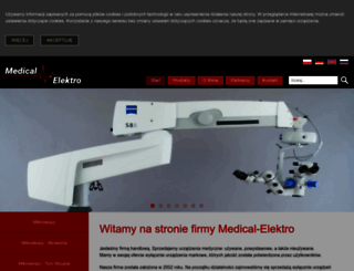 medical-elektro.pl screenshot