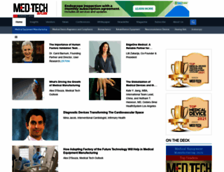medical-equipment-manufacturing.medicaltechoutlook.com screenshot