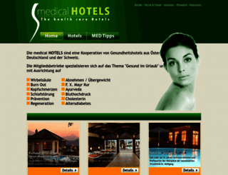 medical-hotels.com screenshot