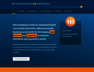 medical-legalpartnership.org screenshot