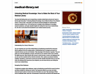 medical-library.net screenshot