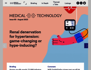 medical-technology.h5mag.com screenshot