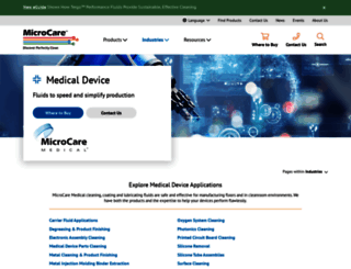 medical.microcare.com screenshot