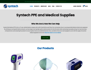medical.syntech.co.za screenshot