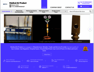 medicalairproduct.com screenshot